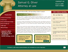 Tablet Screenshot of darienlawyer.com